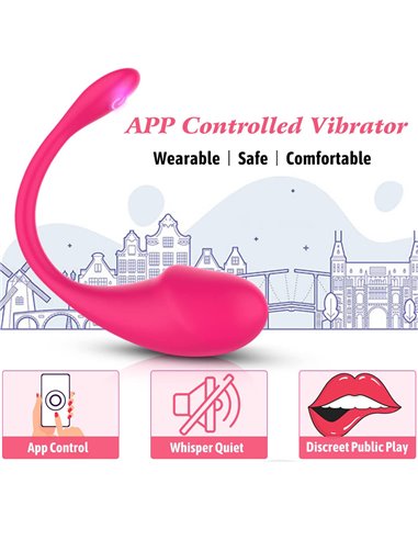 VIBRADOR LOVE SPOUSE - USB + APP