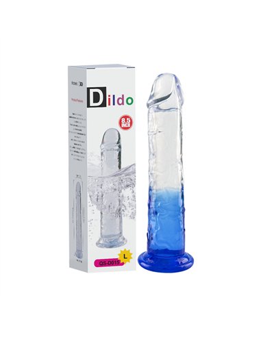 MACIZO DILDO CRISTAL