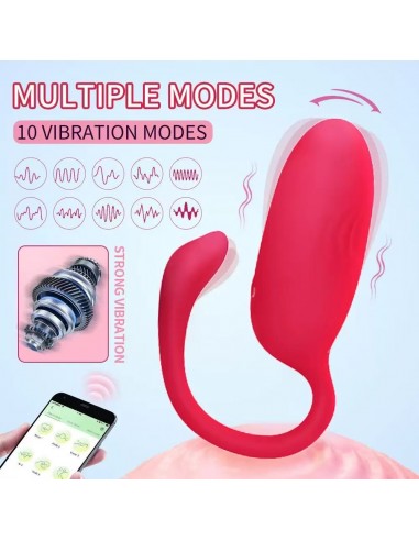 VIBRADOR FLAMENCO  CON APP + USB