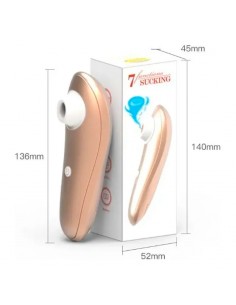 SUCCIONADOR VIBRADOR DORADO 2