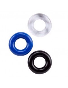 SET DE 3 ANILLOS PENEANOS