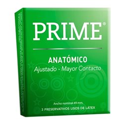 PRIME ANATÓMICO X 3 UNIDADES